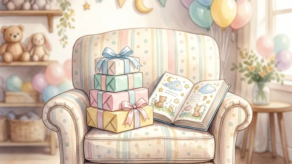 Baby Shower Gift Idea: A Keepsake Book for the Child They're About to Meet