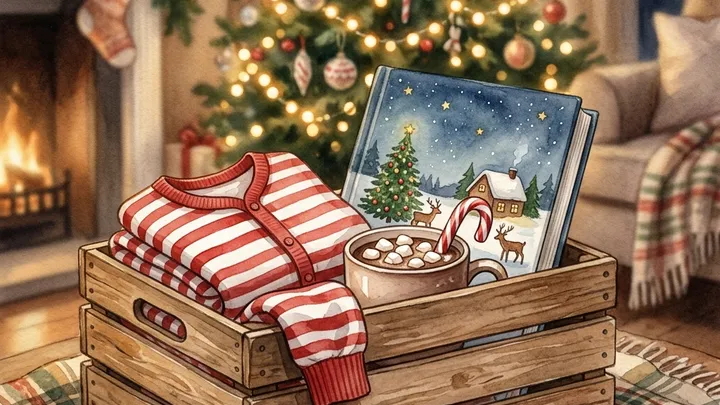Christmas Eve Box Ideas: Put a Personalized Storybook at the Center