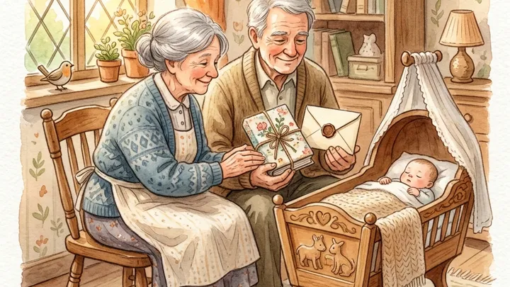Grandparents' First Grandchild: Keepsake Gifts for a New Title