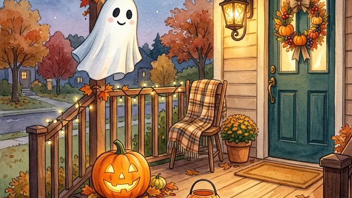 A Personalized Book to Practice Trick-or-Treating Before the Big Night