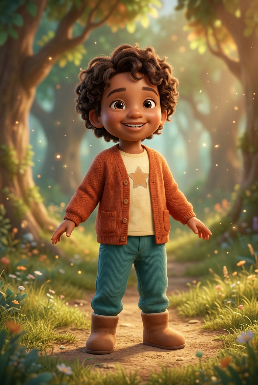 3D Cinematic sample featuring a Adopted child