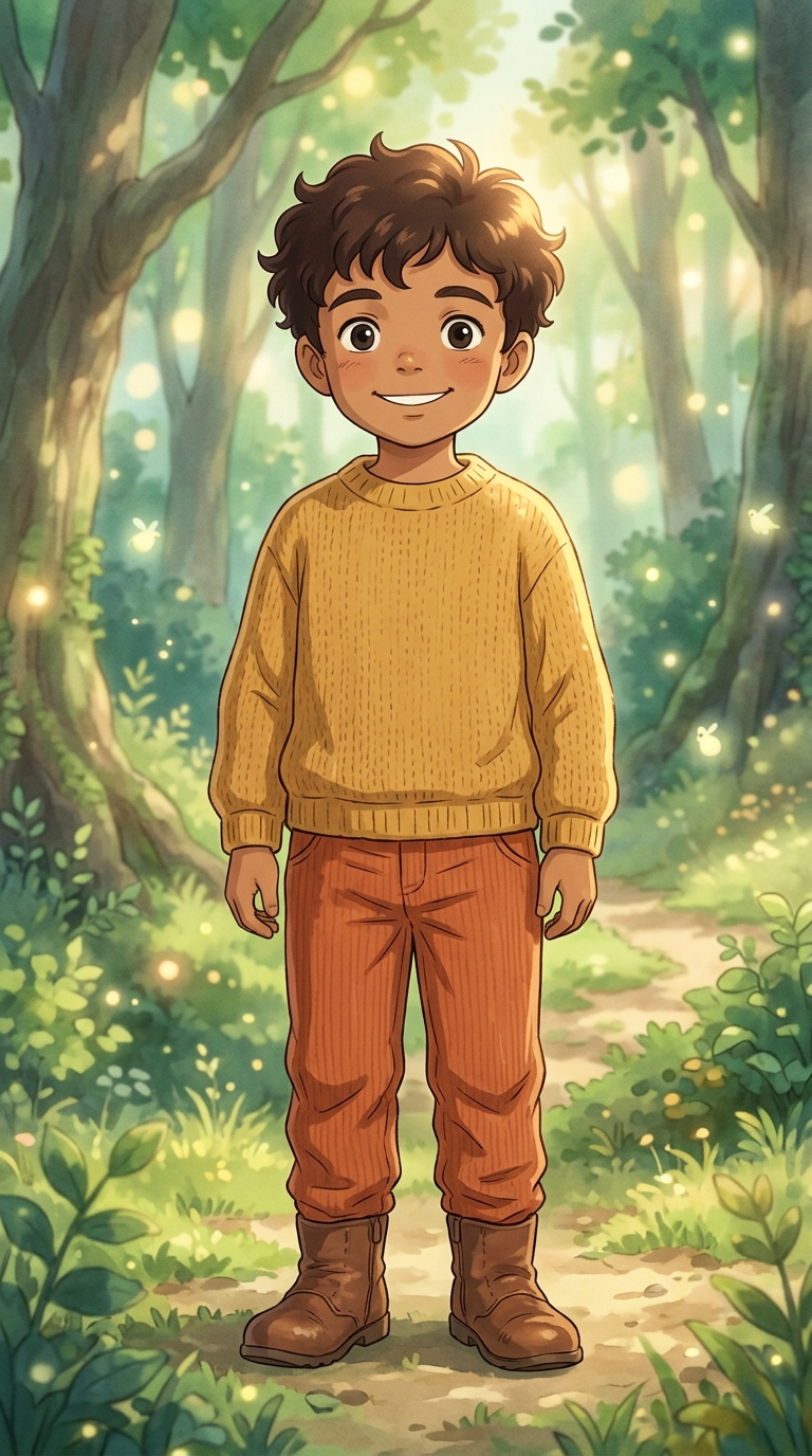 Anime / Ghibli sample featuring a Adopted child