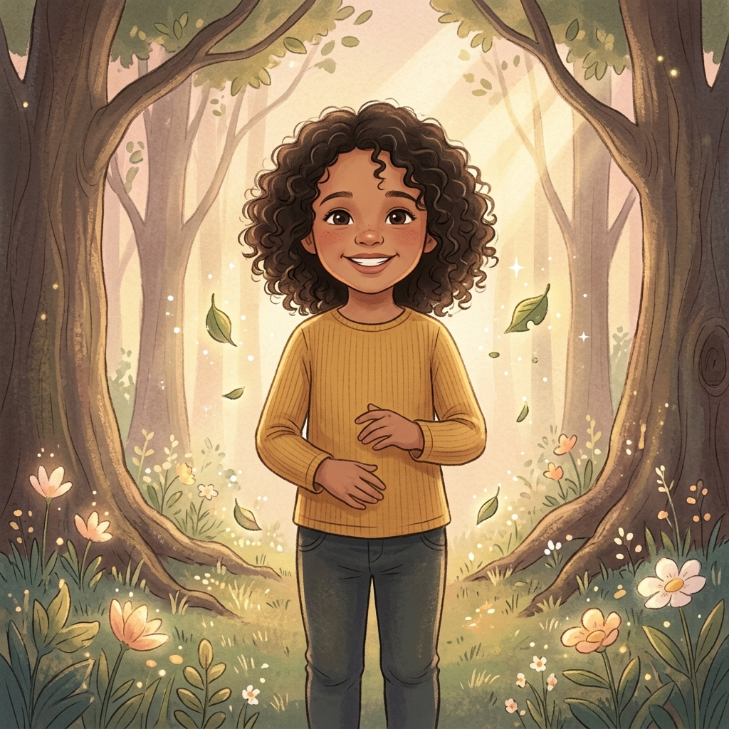Soft Pastel sample of a child hero