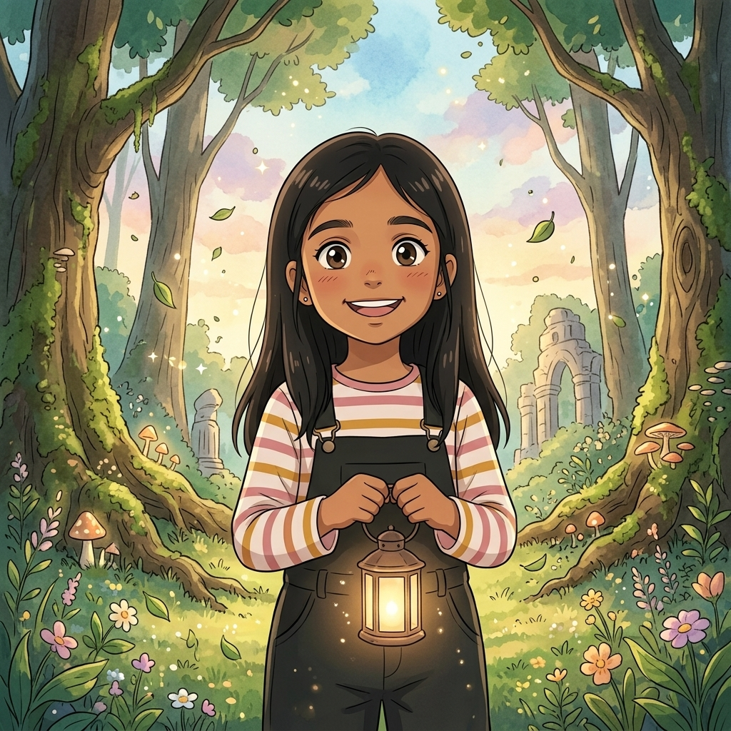 Anime / Ghibli sample of a child hero
